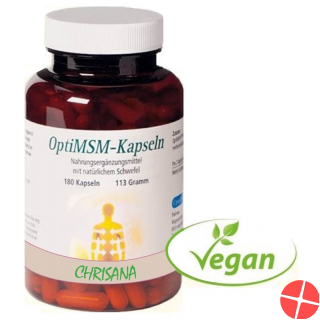 Chrisana Opti Msm Kapseln Dose 180 Stück