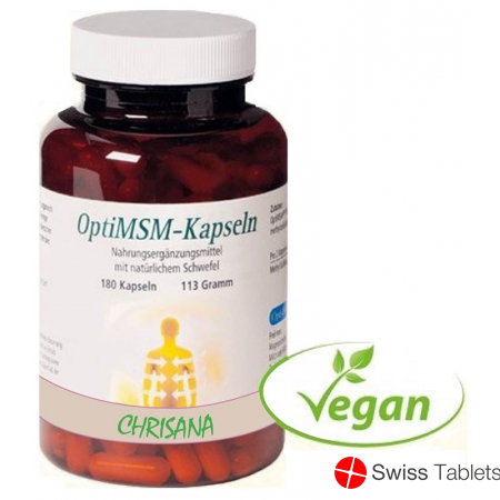 Chrisana Opti Msm Kapseln Dose 180 Stück buy online