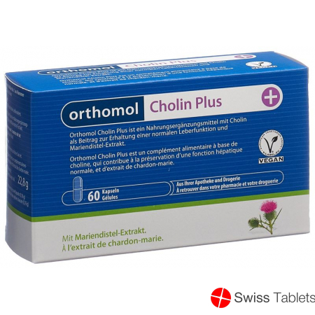 Ortohmol Choline Plus Capsules 60 pieces buy online