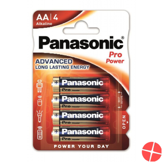 Panasonic Batterien Pro Power Aa Lr6 4 Stück