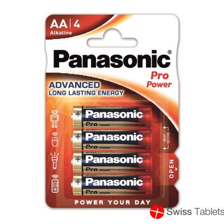 Panasonic Batterien Pro Power Aa Lr6 4 Stück buy online Panasonic Batterien Pro Power Aa Lr6 4 Stück buy online