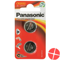 Panasonic Batterien Knopfzelle Cr2032 2 Stück