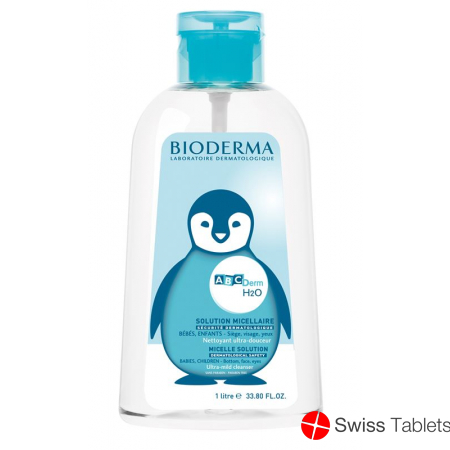 Bioderma Abcderm H2o Solution Micellaire Disp 1L buy online