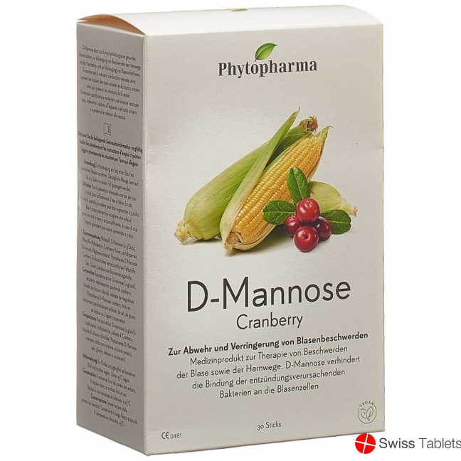 Phytopharma D-Mannose Cranberry Stick 30 pieces buy online