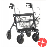 Dietz Rollator Fakto+ 8.3kg Grau 2 Stück