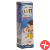 Luvit Vitamin D3 Baby-Drops Tropfflasche 10ml