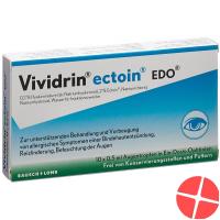 Vividrin Ectoin Edo Augentropfen 10 Monodosen 0.5ml