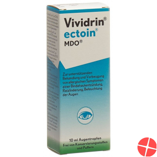 Vividrin Ectoin Mdo Augentropfen Flasche 10ml