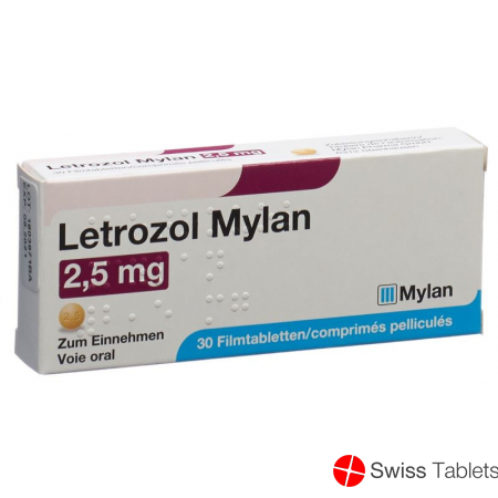 Letrozol Mylan Filmtabletten 2.5mg 30 Stück buy online