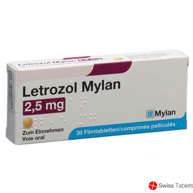 Letrozol Mylan Filmtabletten 2.5mg 30 Stück buy online