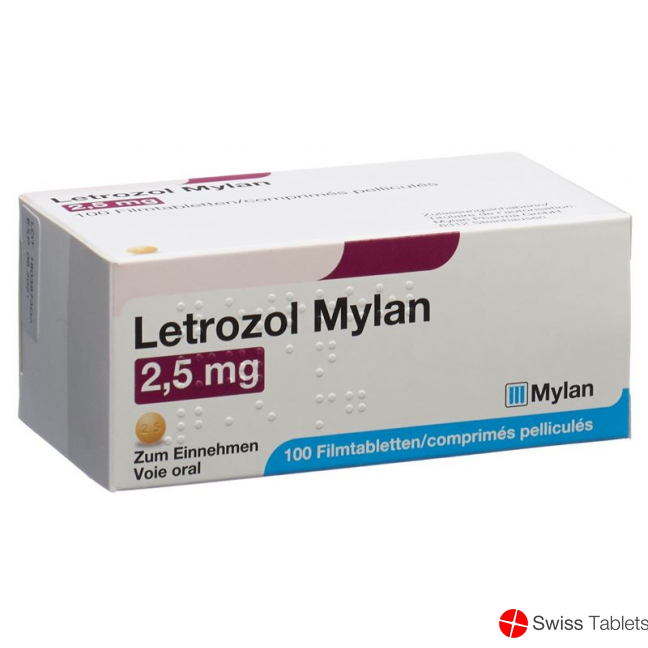 Letrozol Mylan Filmtabletten 2.5mg 100 Stück buy online