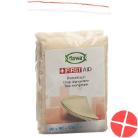 Flawa Dreiecktuch 96x96x136cm Beutel