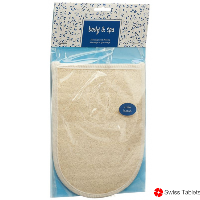 Herba massage glove Loofah and terry buy online