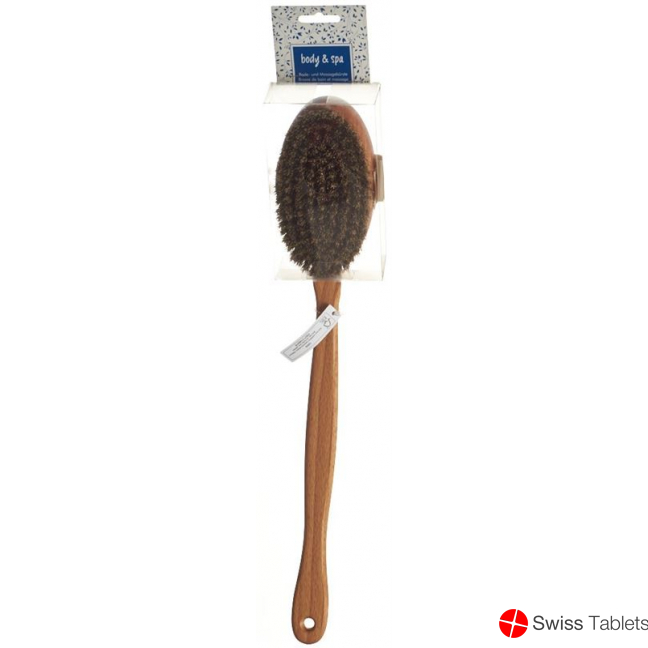 Herba Bade- Massagebürste Rosshaar/pflanzenfas Fs buy online