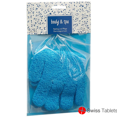 Herba Peeling Gloves Turquoise 1 Pair buy online