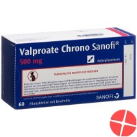Valproate Chrono Sanofi Filmtabletten 500mg 60 Stück