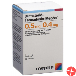Dutasterid Tamsulosin Mepha Kapseln 0.5/0.4mg 30 Stück