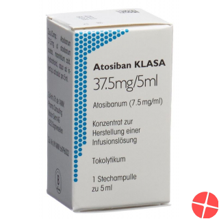 Atosiban Klasa Infusionskonzentrat 37.5mg/5ml Vial 5ml
