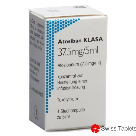 Atosiban Klasa Infusionskonzentrat 37.5mg/5ml Vial 5ml buy online