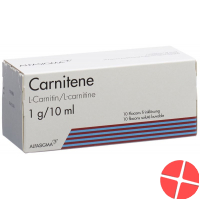 Carnitene Lösung 1g/10ml 10 Flasche 10ml