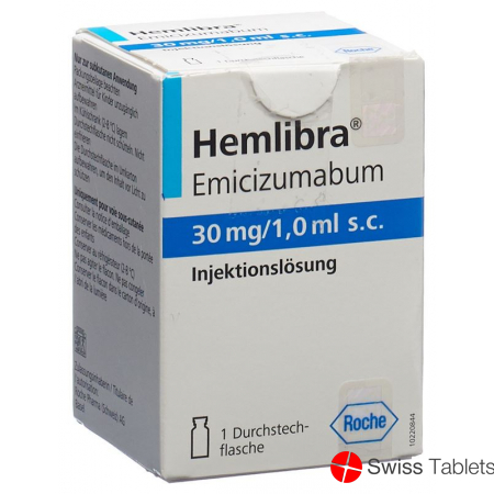 Hemlibra Injektionslösung 30mg/ml S.c. Durchstechflasche buy online
