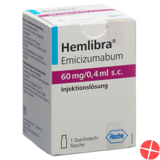 Hemlibra Injektionslösung 60mg/0.4ml S.c. Durchstechflasche