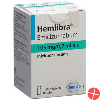 Hemlibra Injektionslösung 105mg/0.7ml S.c. Durchstechflasche
