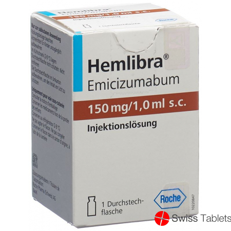 Hemlibra Injektionslösung 150mg/ml S.c. Durchstechflasche buy online