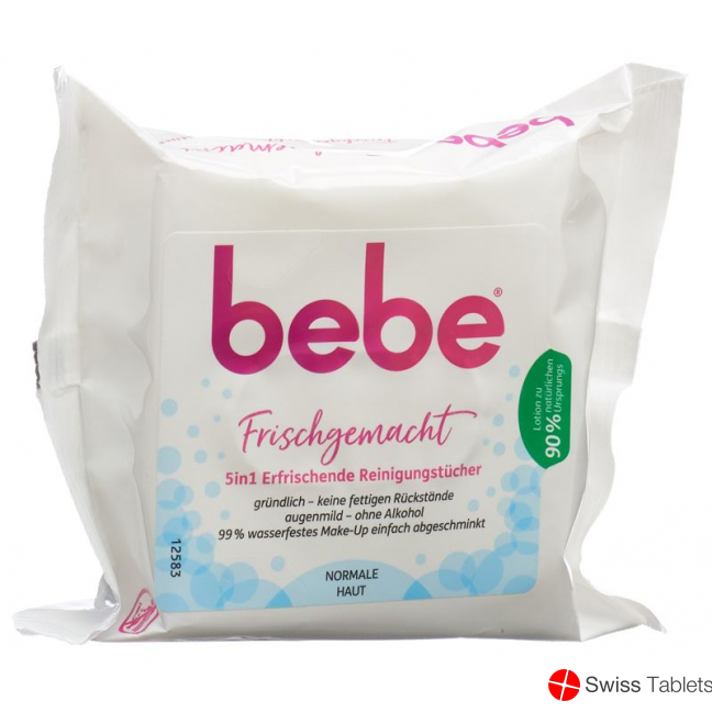 Bebe 5in1 Reinigungstücher Erfrischend 25 Stück buy online