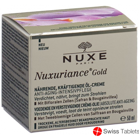Nuxe Nuxuriance Gold Cr Huile Nutri Fortif 50ml buy online
