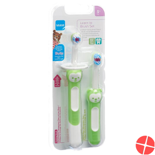 Mam Learn To Brush Set Zahnbürsten 5+m Neu