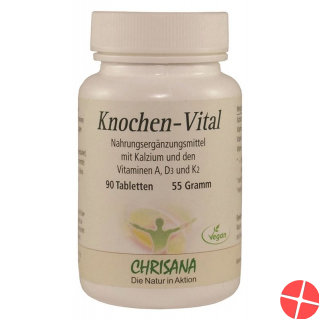 Chrisana Knochen Vital Tabletten Dose 90 Stück