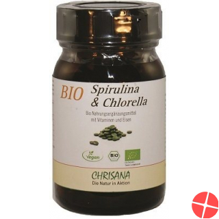 Chrisana Bio Spirulina & Chlorella Tabletten 250 Stück