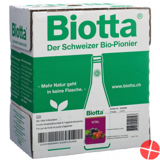 Biotta Vital Antioxidant 6 bottle 5dl