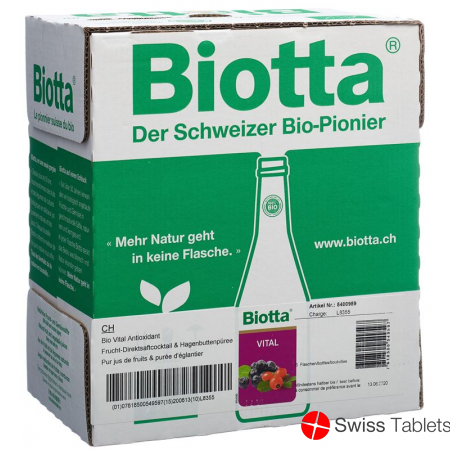 Biotta Vital Antioxidant 6 bottle 5dl buy online