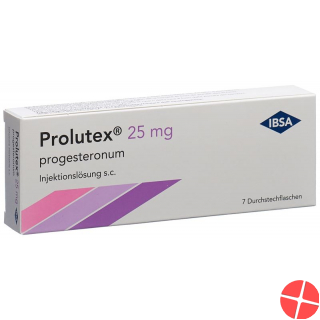Prolutex Injektionslösung 25mg/1.112ml Durchstechflasche 7 Stück