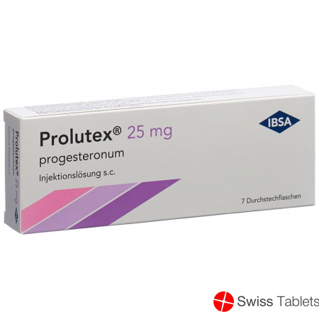 Prolutex Injektionslösung 25mg/1.112ml Durchstechflasche 7 Stück buy online