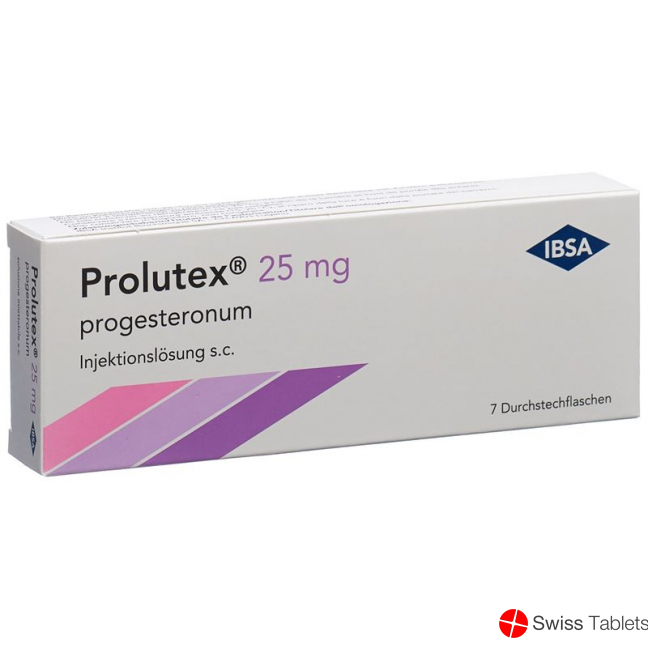 Prolutex Injektionslösung 25mg/1.112ml Durchstechflasche 7 Stück buy online