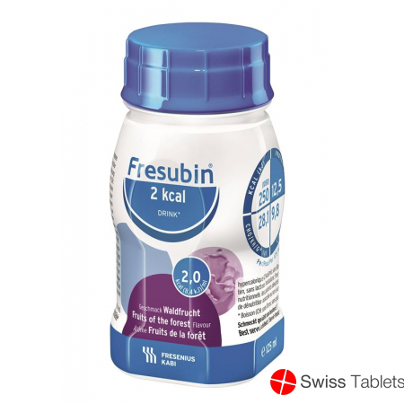 Fresubin 2 Kcal Compact Waldfrucht Neu 4 Flasche 125ml buy online