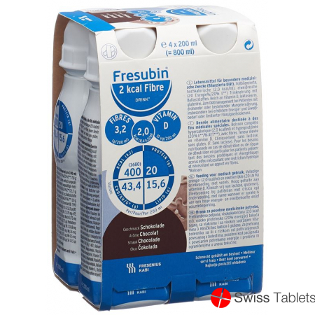 Fresubin 2 Kcal Fibre Drink Sch N 4 Flasche 200ml buy online