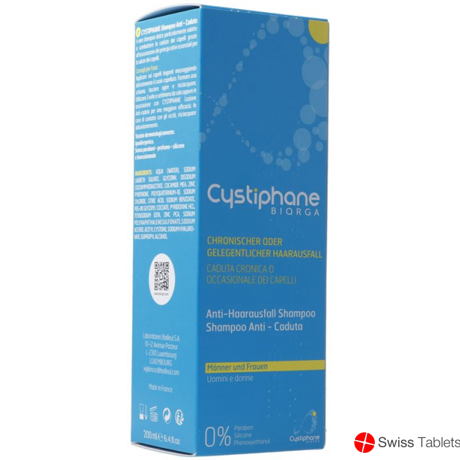 Cystiphane Biorga Anti-Haarausfall Shampoo 200ml buy online