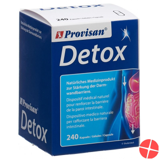 Provisan Detox K Kapseln Dose 240 Stück