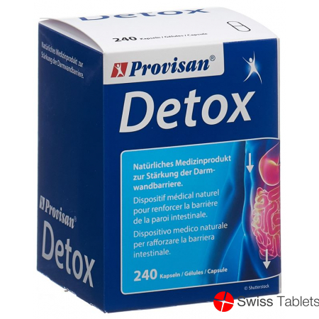 Provisan Detox K Kapseln Dose 240 Stück buy online