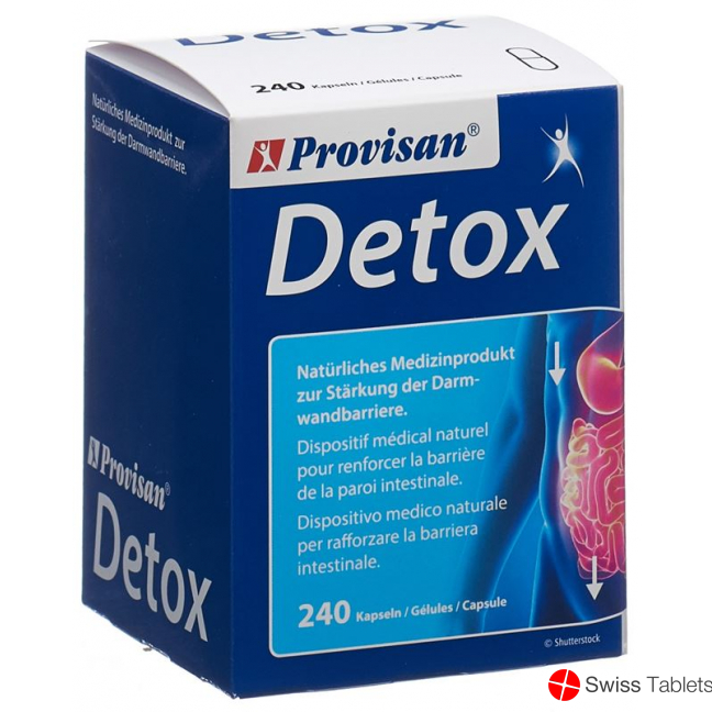 Provisan Detox K Kapseln Dose 240 Stück buy online