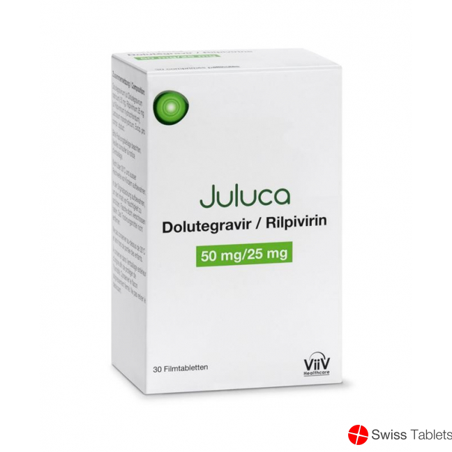Juluca Filmtabletten 50/25mg Dose 30 Stück buy online