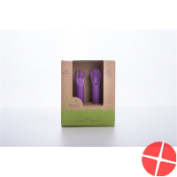Ekoala Ekiko set spoon and fork organic plastic
