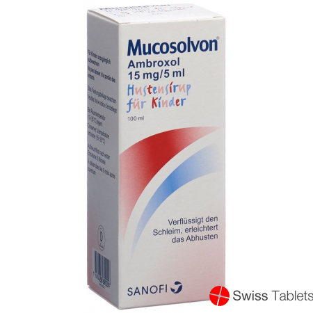Mucosolvon Hustensirup 15mg/5ml Kind (neu) 100ml buy online