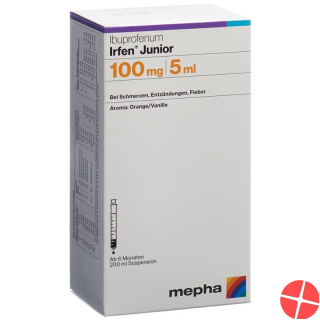 Irfen Junior Suspension 100mg/5ml Flasche 200ml