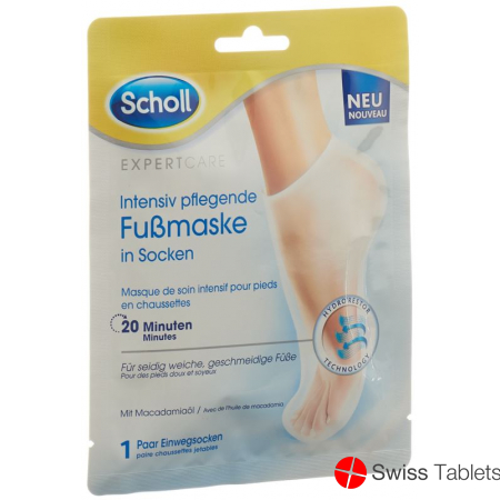 Scholl Intensiv Pflegende Fussmaske 2 Stück buy online