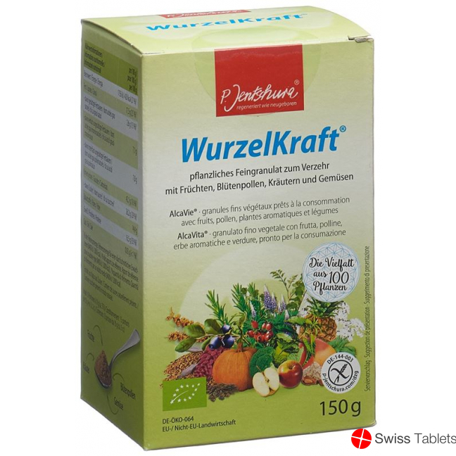 Jentschura Wurzelkraft Feingranulat Bio 150g buy online